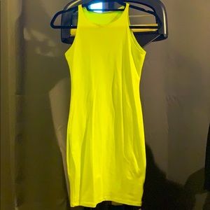 American Apparel Yellow Bodycon. Unworn w/ tag.